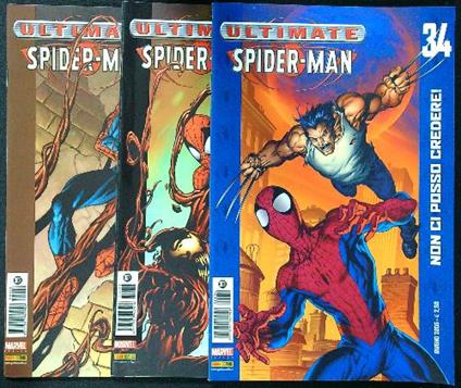Ultimate spider-man 32/34 - copertina
