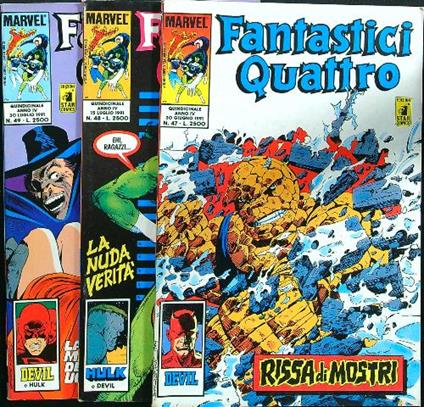 Fantastici quattro 47/49 - copertina