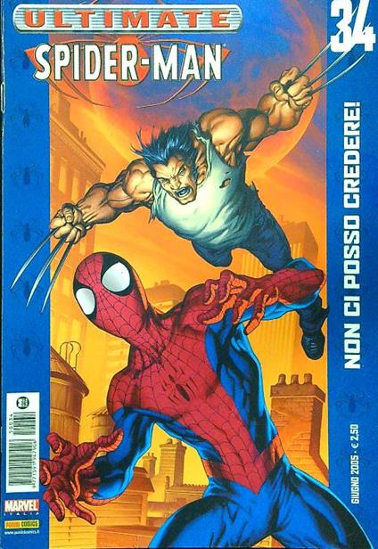 Ultimate spider-man 34 - copertina
