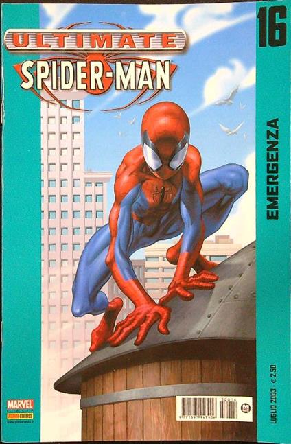 Ultimate spider-man 16 - copertina