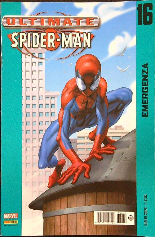 Ultimate spider-man 16 - copertina