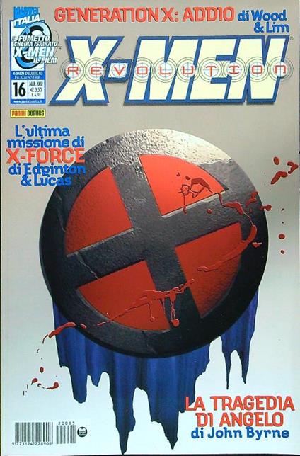 X-Men revolution 16  - copertina