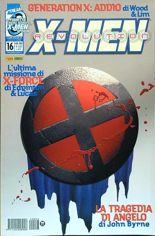 X-Men revolution 16  - copertina