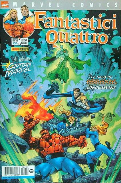 Fantastici quattro 214 - copertina