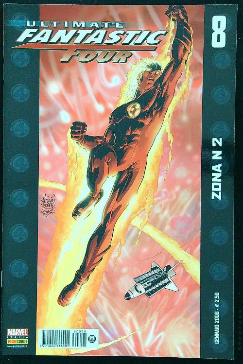 Ultimate fantastic four 8 - copertina