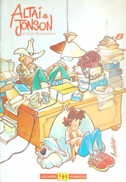 Altai & jonson 8 - Sclavi - copertina