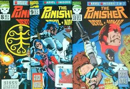 The Punisher  numeri 8-9-10 - copertina