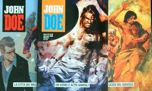 John Doe numeri 55-56-57 - copertina