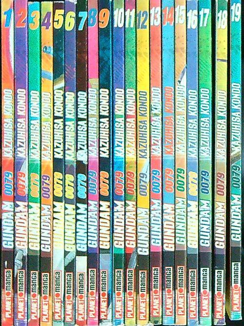 Gundam dal n. 1 al n. 19 - copertina