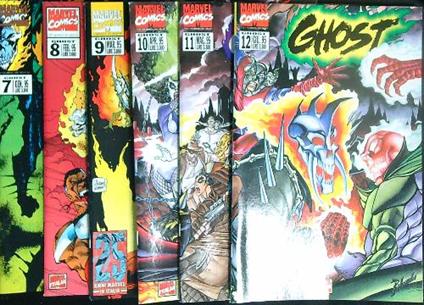 Ghost dal n. 7 al 12/95 - copertina