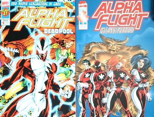 Alpha Flight deadpool  + Gli anni perduti