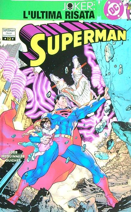 Superman TP 12 Joker ultima risata - copertina