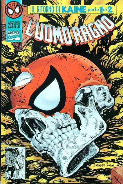 L' uomo ragno 203 - copertina