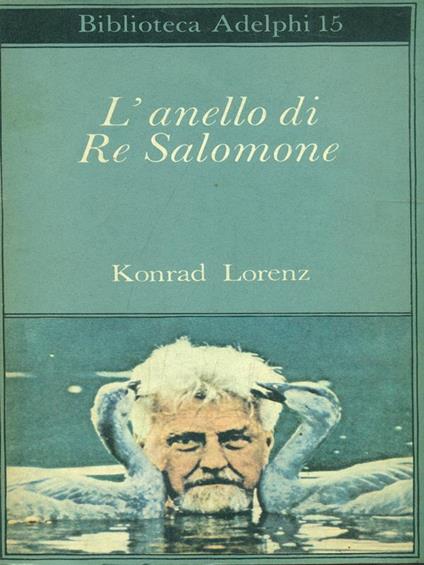 L' anello di Re Salomone - Konrad Lorenz - copertina