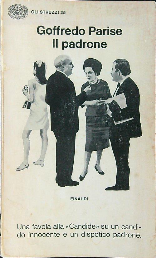 Il padrone - Goffredo Parise - copertina