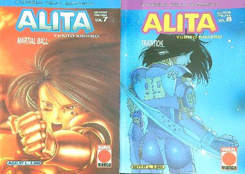 Alita numeri 7-8 - Yukito Kishiro - copertina