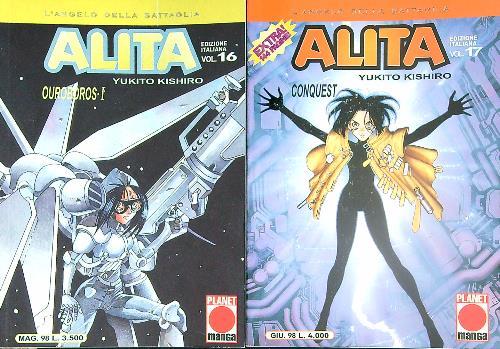 Alita numeri 16-17 - Yukito Kishiro - copertina