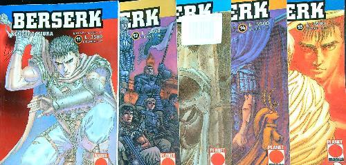 Berserk. Dal n. 11 al 15 - Kentaro Miura - copertina