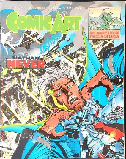 Comic art La rivista dello spettacolo disegnato n. 101 - copertina