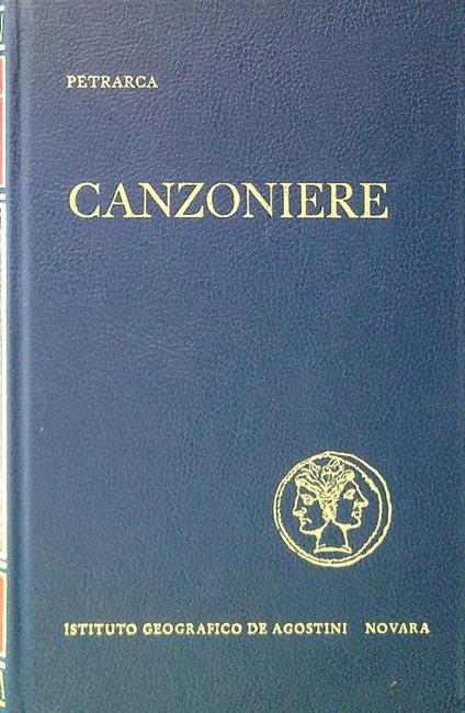 Canzoniere - Petrarca - copertina