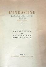 L' indagine. La filosofia nella letteratura contemporanea