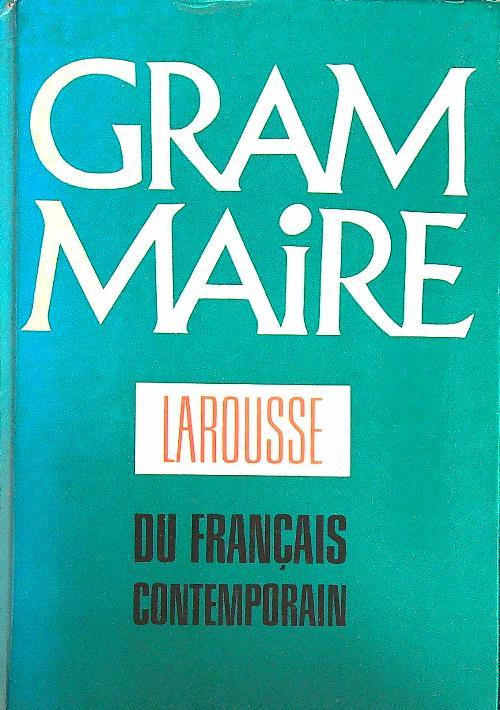 Grammaire Larousse du Francais Contemporain - copertina