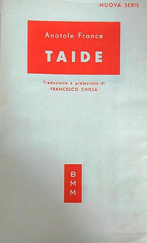 Taide - Anatole France - copertina