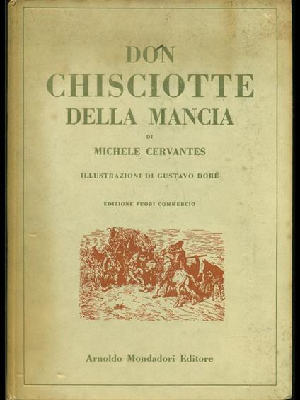Don Chisciotte della Mancia - Michele Cervantes - copertina