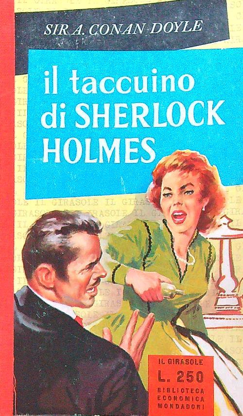 Il taccuino di Sherlock Holmes - Conan Doyle - copertina