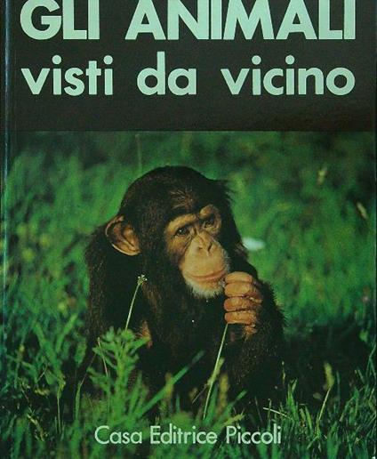 Gli animali da vicino - copertina