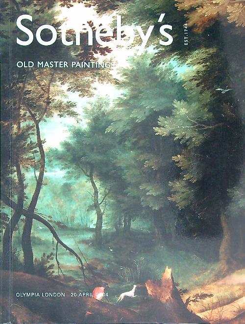 Sotheby's Old master paintings 20 april 2004