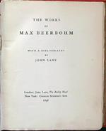 The works of Max Beerbohm
