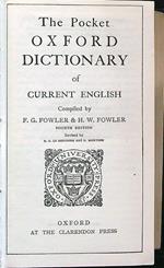 The pocket Oxford dictionary