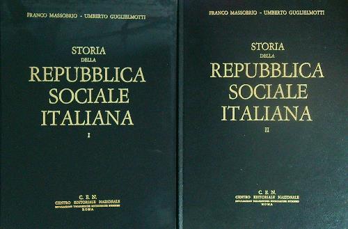 Storia della Repubblica sociale italiana 2 vv