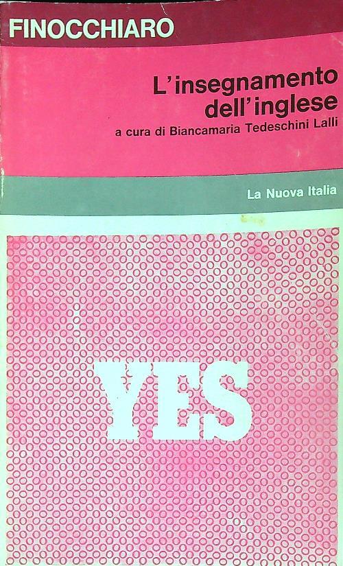 L' insegnamento dell'inglese
