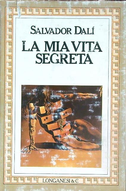 La mia vita segreta - Salvador Dali - copertina