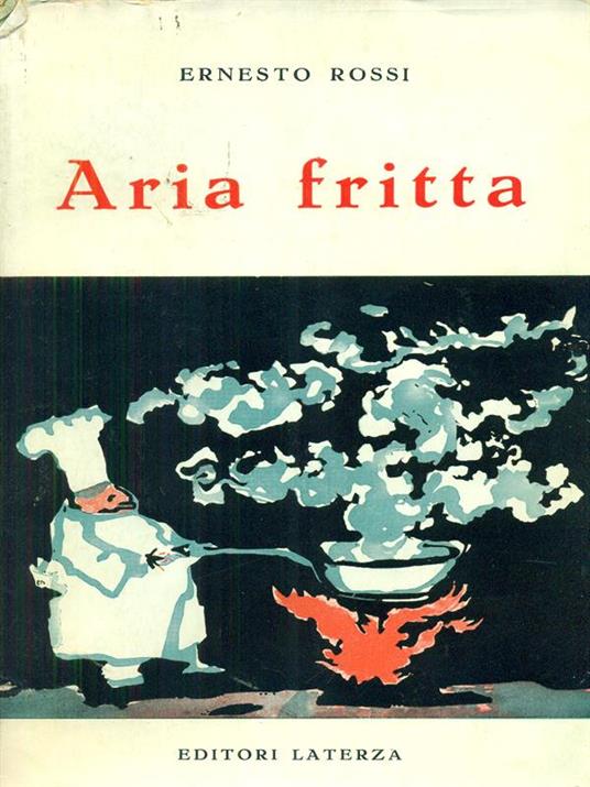 Aria fritta - Ernesto Rossi - copertina