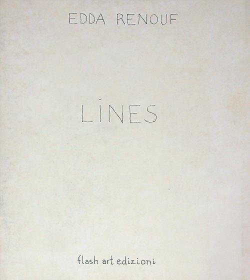 Lines - Edda Renouf - copertina