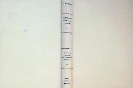 Dizionario Corografico D'Italia II. Montagna collina Bolognese II - S. Calindri - copertina