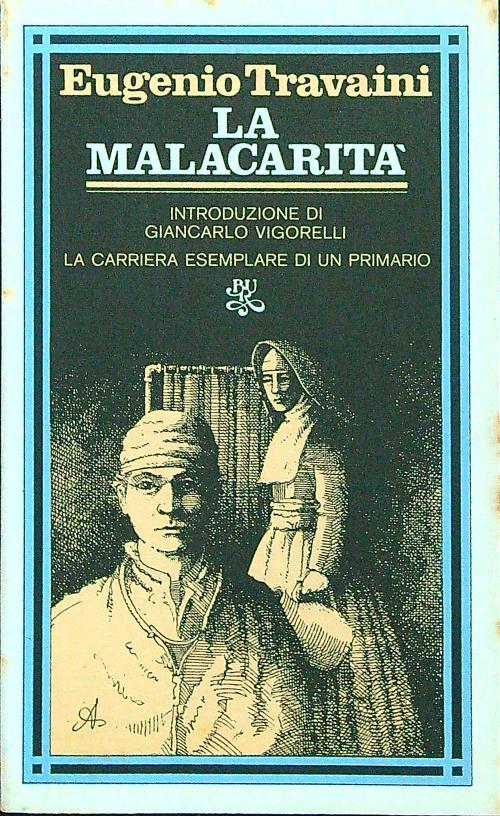La malacarità - Eugenio Travaini - copertina