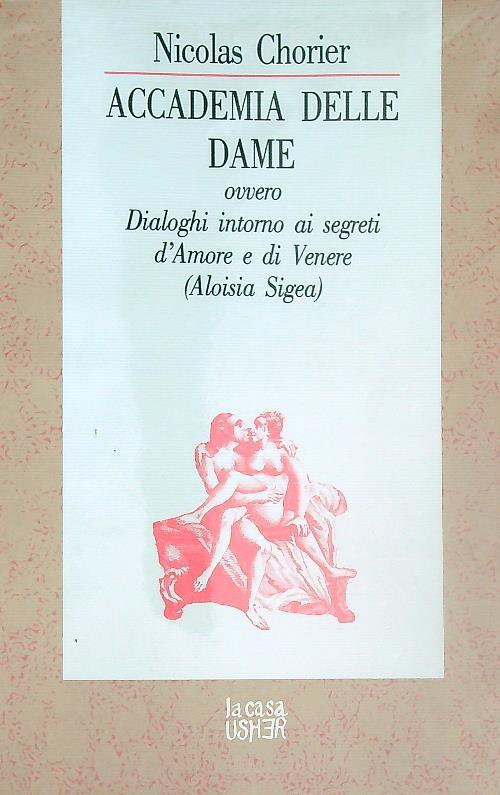 Accademia delle dame - Nicolas Chorier - copertina