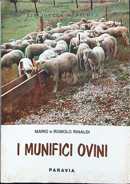 I munifici ovini - Mario e Romolo Rinaldi - copertina