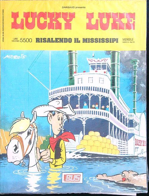 Lucky Luke n. 14 Risalendo il Mississipi