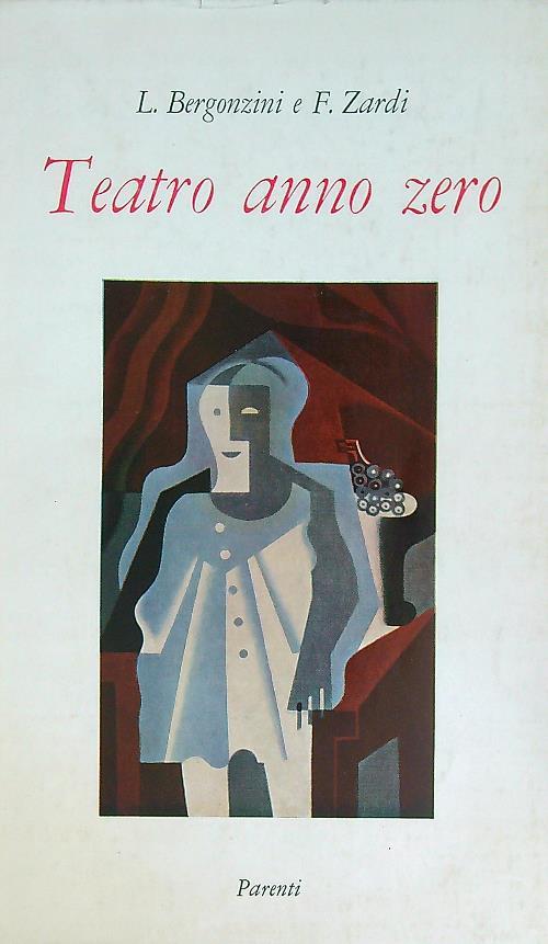 Teatro anno zero - L. Bergonzini - copertina