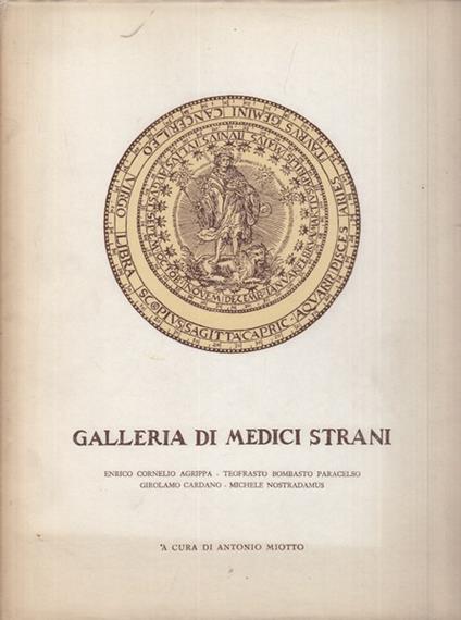 Galleria di medici strani. Natale 1955 - Antonio Miotto - copertina