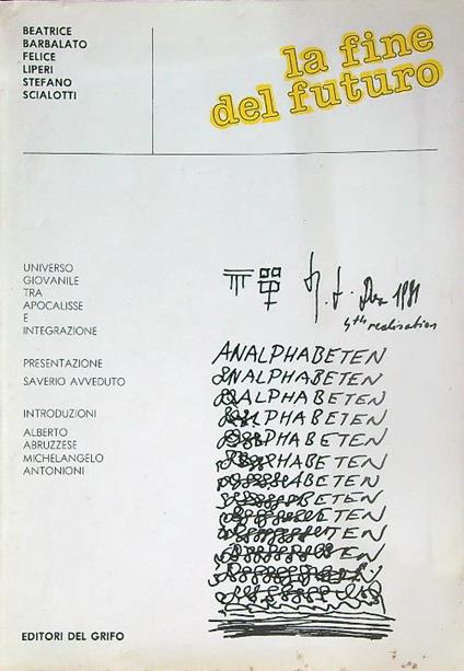 La fine del futuro - copertina
