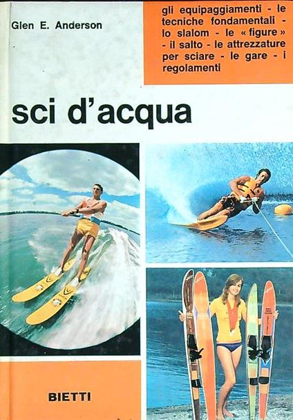 Sci d'acqua - Glen Anderson - copertina
