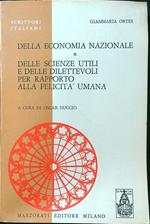 Della economia nazionale - Delle scienze utili e delle dilettevoli per rapporto alla felicità umana