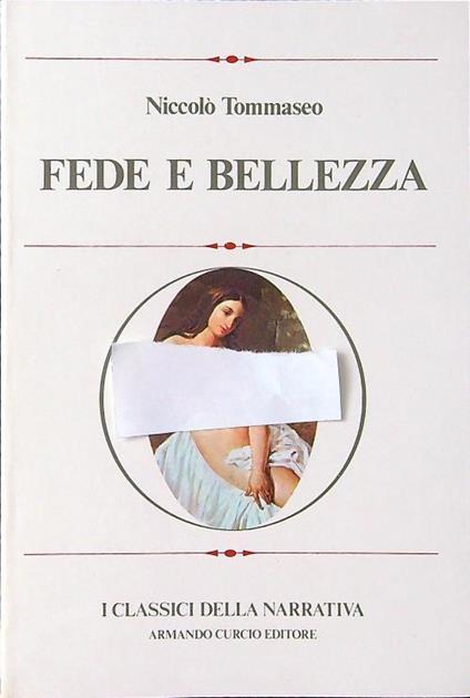 Fede e bellezza - Niccolo' Tommaseo - copertina