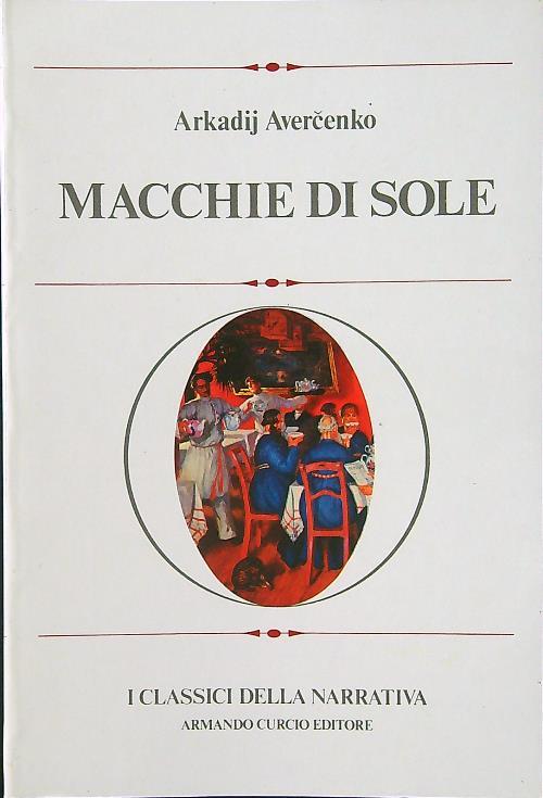 Macchie di sole - Arkadij Avercenko - copertina